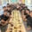 makan sate bersama santri putra persada