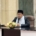 mudir persada sedang menyampaikn taujihat sebelum UAS